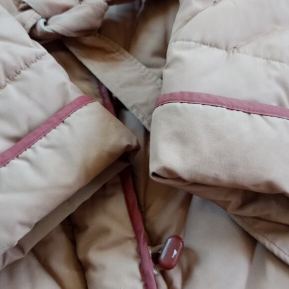 Vintage 1980s Cyclone Goose Down Shell Puffer Long Jacket - Picture 7 of 7